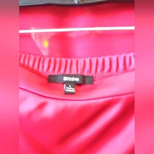 2 OF 2 PIECE OUTFIT  WINE COLOR SHIRT SZ LARGE